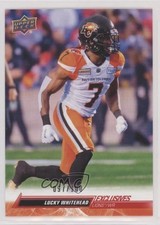 2023 Upper Deck CFL Exclusives 97/100 Lucky Whitehead #47 1p5j