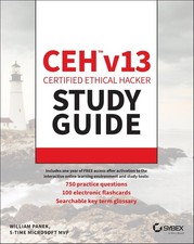 Ceh Certified Ethical Hacker V13 Study Guide Paperback by William Panek