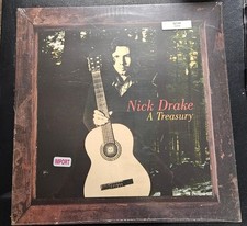 Nick Drake A Treasury lp still sealed import made in England Yellow font title