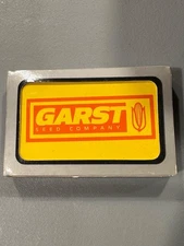 GARST SEEDS PLAYING CARDS NEW Cellophane sealed Corn Farm Deck GAME IOWA FARMER