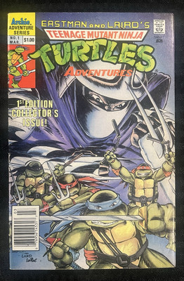 Teenage Mutant Ninja Turtles Adventures #1 Archie Comics 1989 1st Issue TMNT
