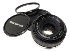 Olympus OM-System Zuiko 40mm F2 Pancake rare Lens 2/40