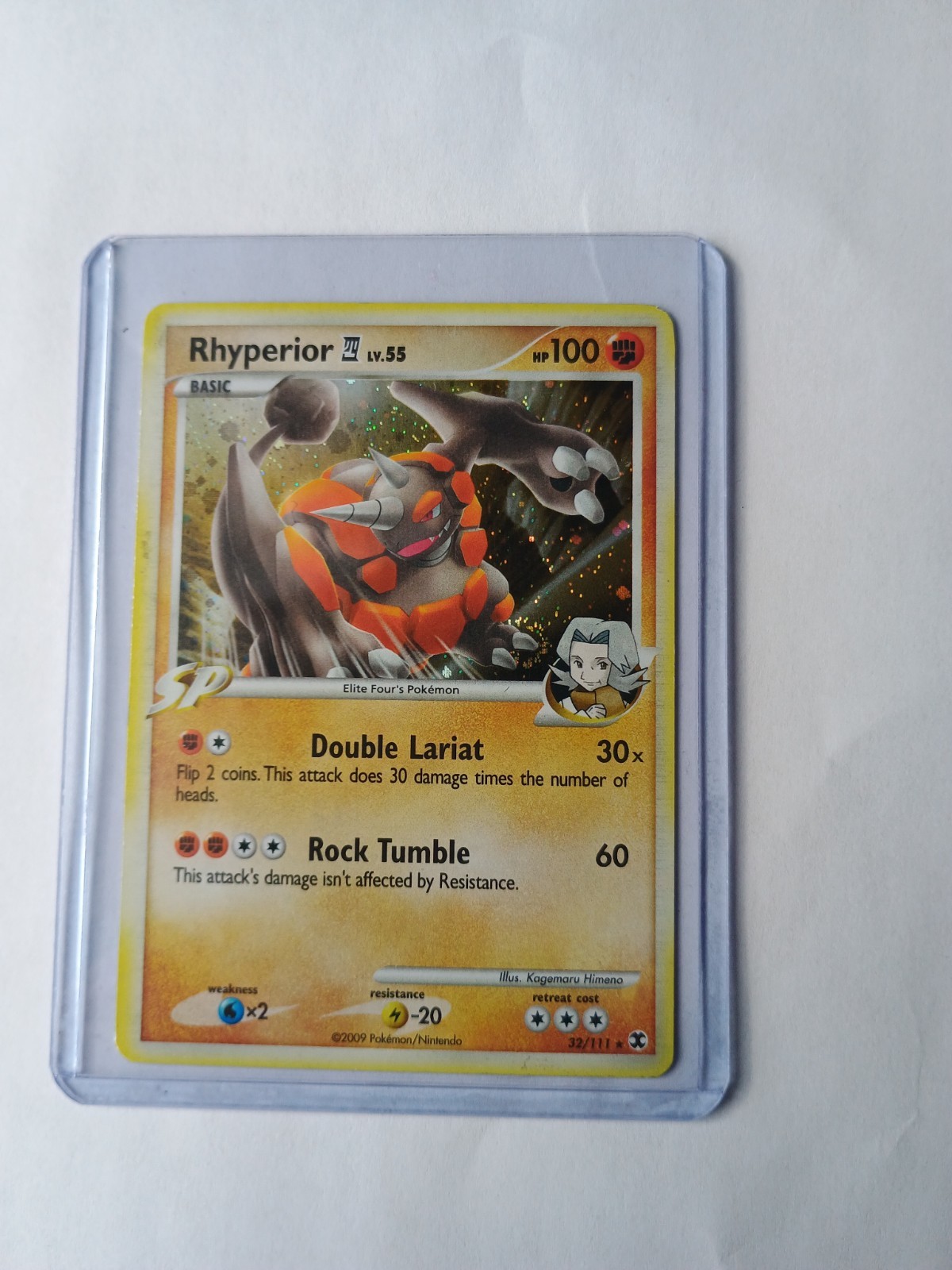 Rhyperior - (DPPt Rising Rivals) 032/111 Deck Exclusives Holo