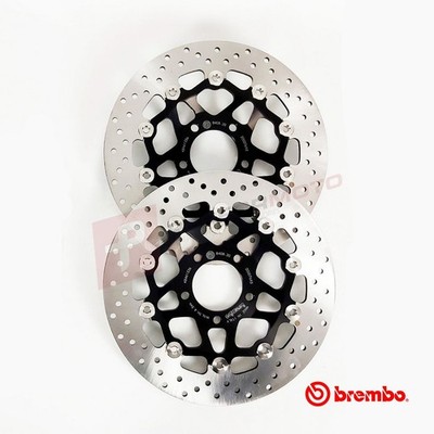 Brembo schwimmende Bremsscheiben vorne Paar passend für Suzuki GSXR250 1988