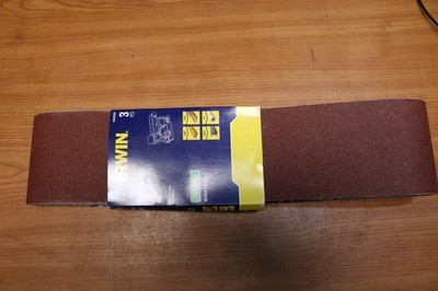 Irwin 100 mm x 914 mm Bandschleifer Schleifbänder 3er Pack 120er Körnung