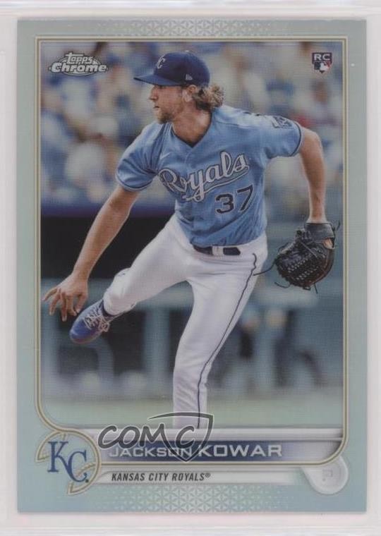 2022 Topps Chrome Refractor Jackson Kowar #188 Rookie RC 0q5