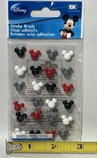 Disney  EK Sticker Mickey Mouse Ears Sticky Brads