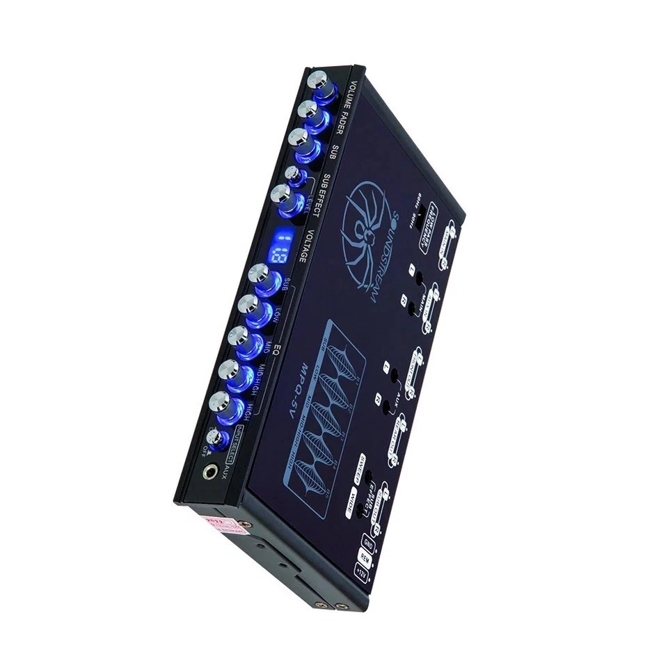 Soundstream MPQ-5V - 5-Band Car Parametric Equalizer w/ Voltage Level Indicator - Image 2 of 4