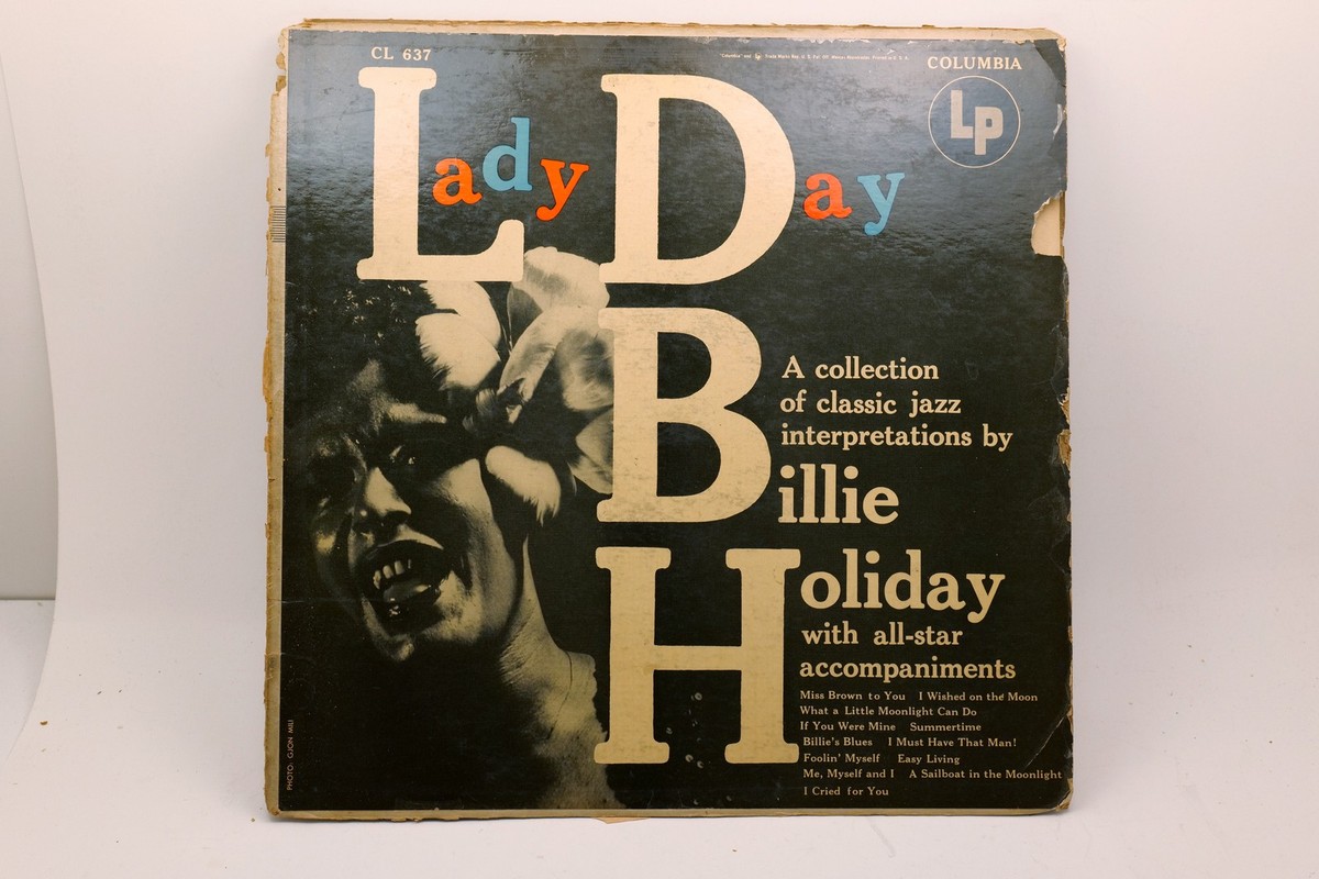 billie holiday yellow dress Lady Day LP CL 637 Columbia Mono Jazz NEWMUSE10