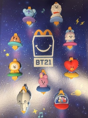 2026 McDonald s X BT21 BTS Happy Meal Set of 10 (Brand New ) 