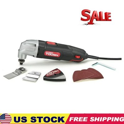 2.1 Amp Corded Oscillating Multi-function Tool Variable Speed with Hex Key New