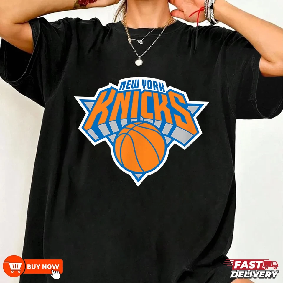NUEVA Camiseta de Fútbol NBA con Licencia de los New York Knicks - Multicolor, S-5XL Foto 4 de 4