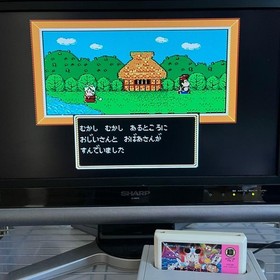 Hudson Momotaro Densetsu Famicom Game Cartridge Used