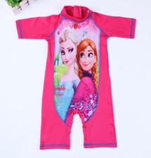 Disney Frozen Swimming Costume All in One.Swim Suit.Age 1-2 Years.Fast UK