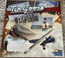 Tin Goose Airline Building Strategy Board Game Rio Grande Games