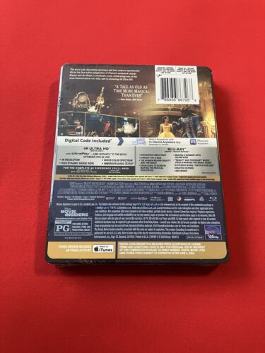 BeauTy And The BeasT (2017 film): 4K+blu-ray+d/c sTeeLBooK "MiNT" 🌹BRaND NeW🌹 - Picture 11 of 20