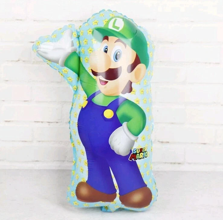 XL SUPER BIG 27'' Super Mario Bros 2x Helium Balloons Birthday Party FAST USA - Image 3 of 4