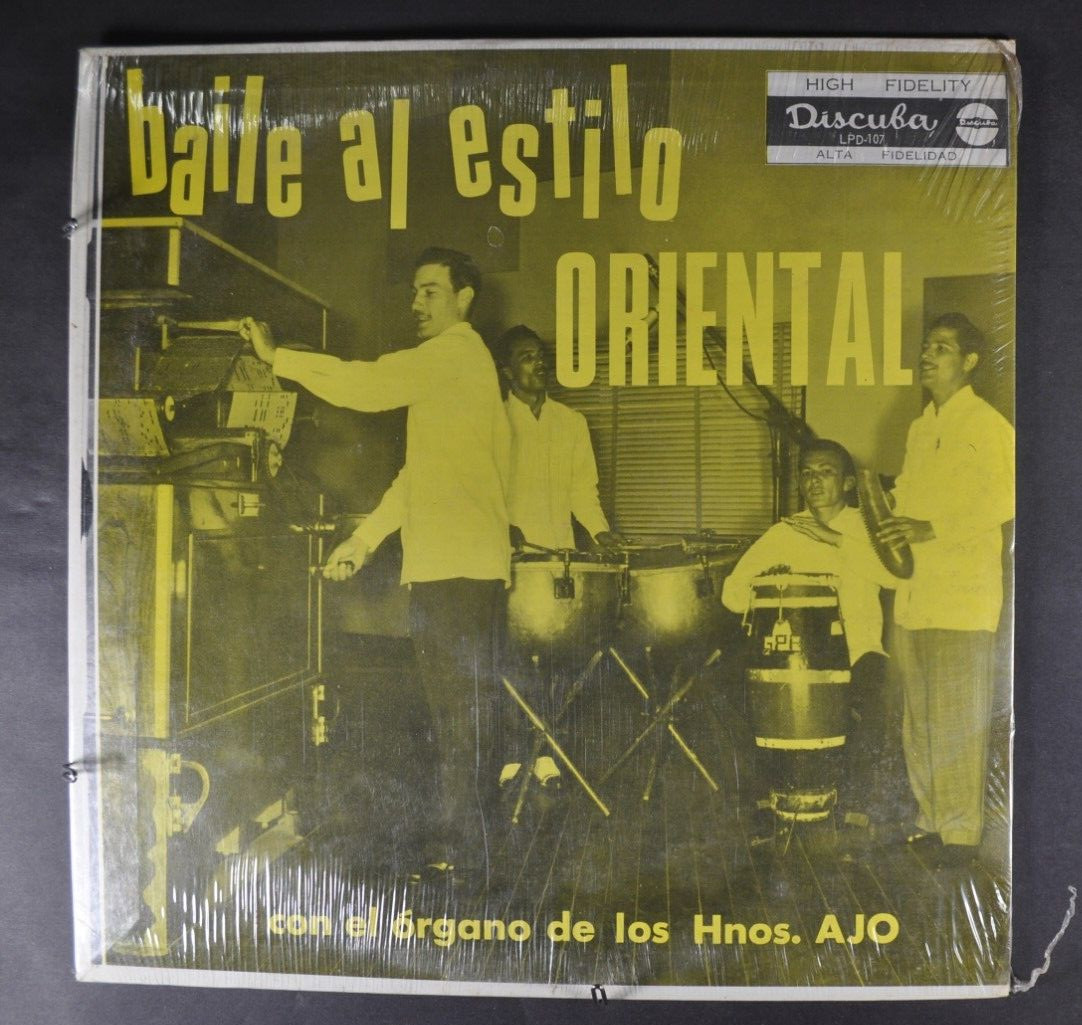 BAILE AL ESTILO ORIENTAL con el organo de LOS HNOS AJO ORIG LP SEALED DISCUBA