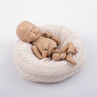 Noworodek Dziecko Dzieci Dzieci Pozowanie Leniwa Sofa Podkładka Poduszka Studio fotograficzne Rekwizyty