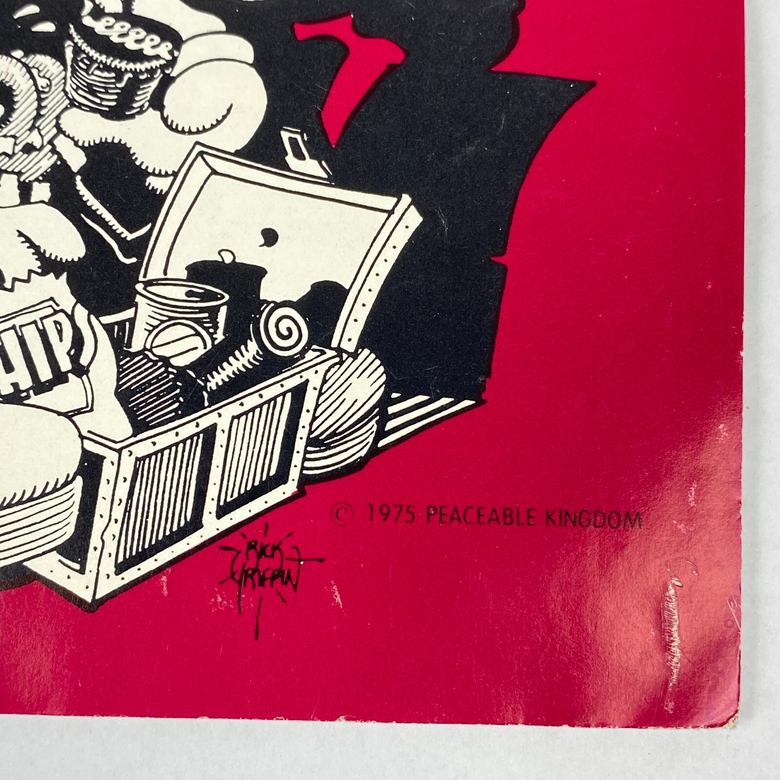 Larry Groce Junk Food Junkie Sheet Music 1975 Art Peaceable Kingdom