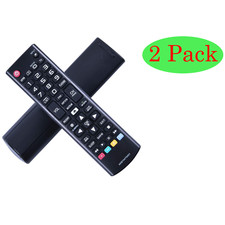 2 Pack Universal Remote Control AKB74475401 for All LG LCD LED Smart TV