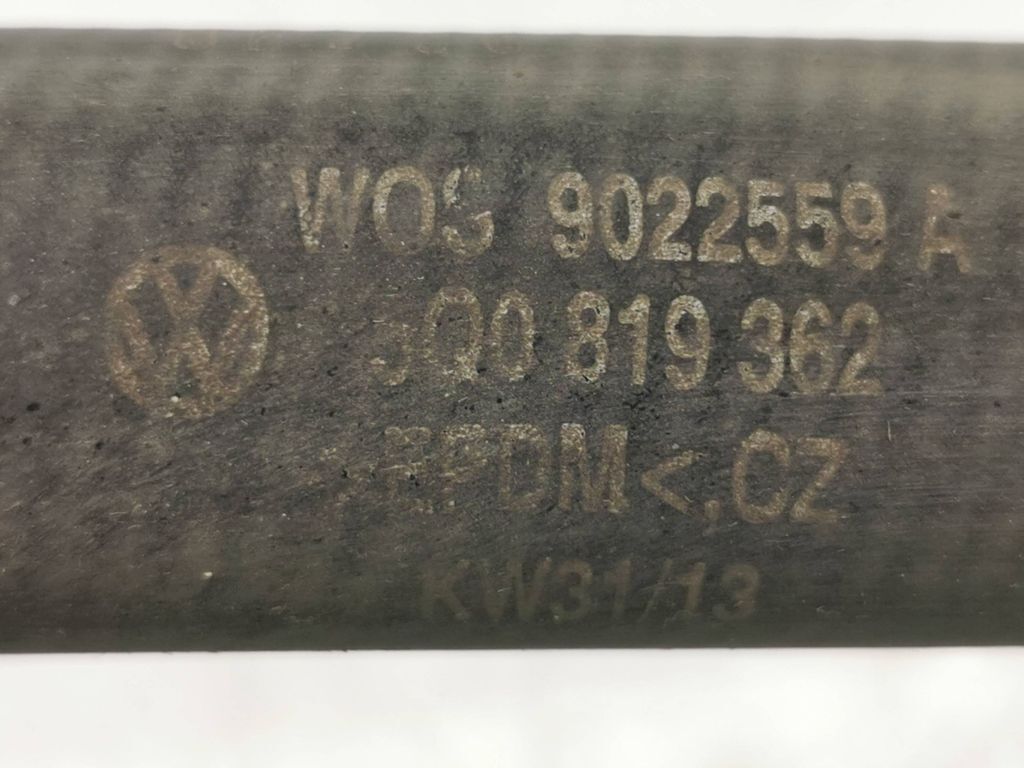 Volkswagen Golf VII 2014 Diesel Tuyau de liquide de refroidissement