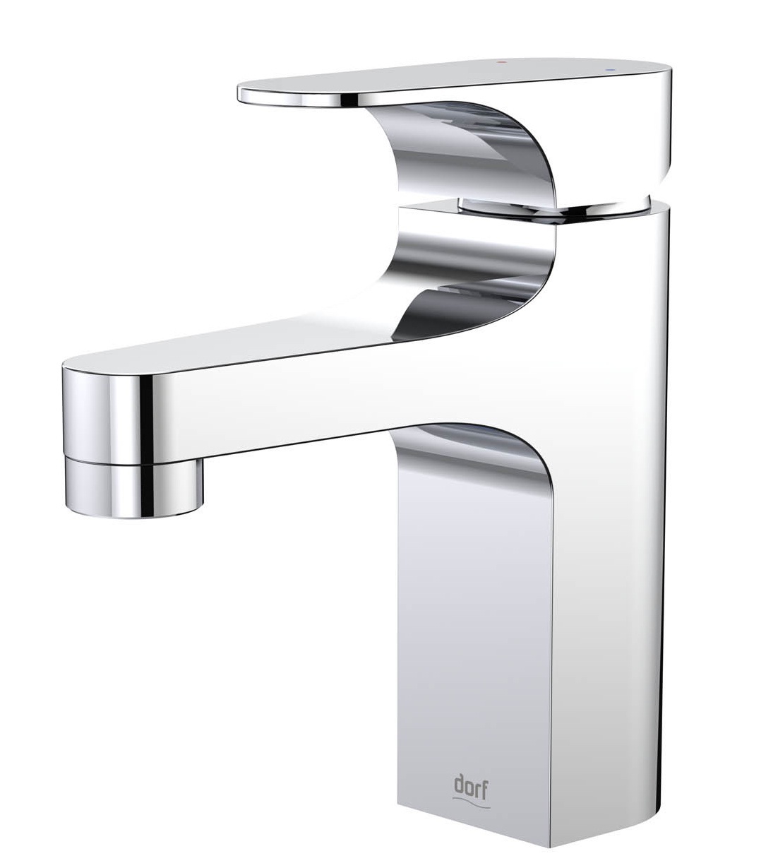 Dorf VIRIDIAN BASIN MIXER 35mm Cartridge, WELS 5 Star 6L/Min, CHROME