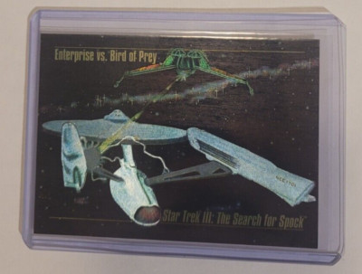 Star Trek III Search for Spock Enterprise Vs Bird of Prey LENTICULAR Skybox S-4