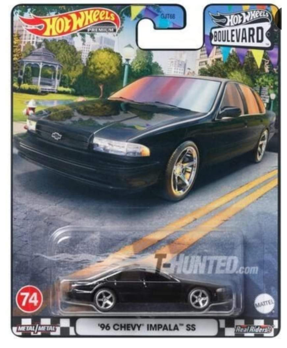 2023 Hot Wheels Premium Boulevard' 96 Chevy Impala SS eBay