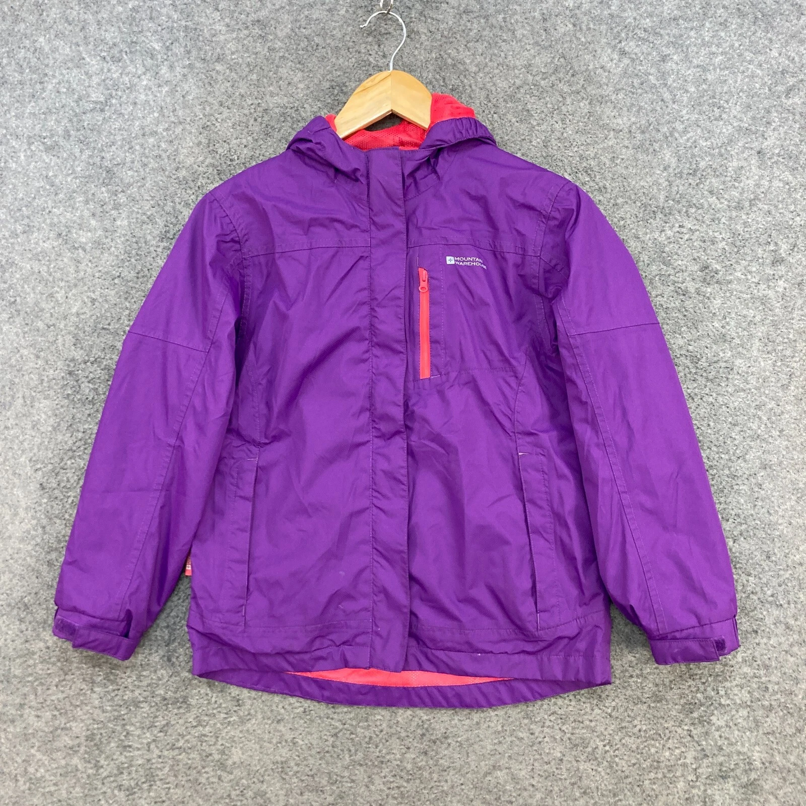 Mountain Warehouse Girls Jacket Size 11-12 Years purple Outdoor Ski 49134