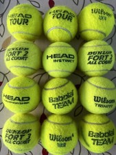30 Used Tennis Balls - Fab Condition. Still Have Markings On! Best Value On EBay