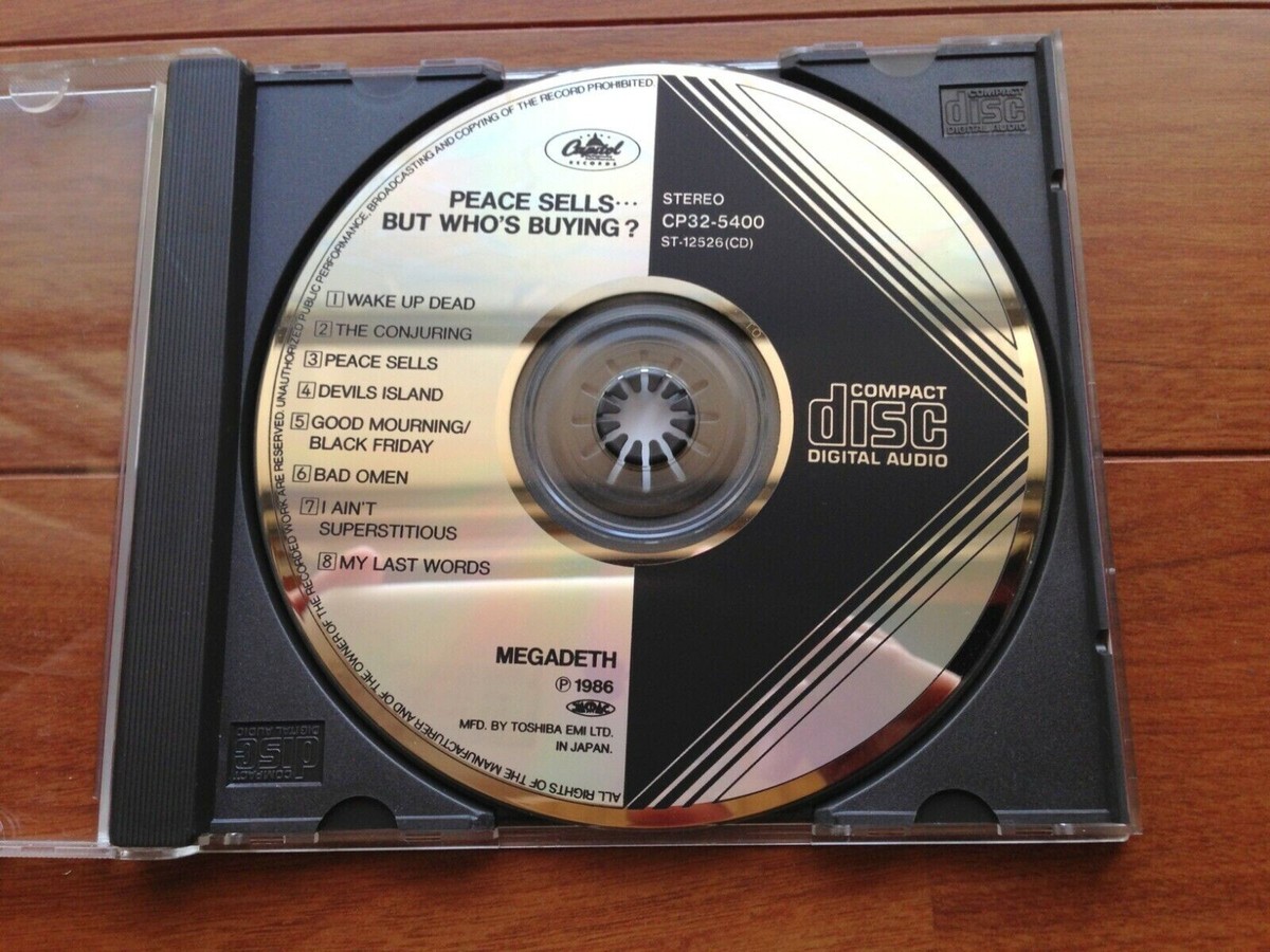 MEGADETH / PEACE SELLS / CP32-5400（超レア） MEGADETH / PEACE SELLS / CP32-5400（超レア） Megadeth Peace