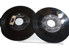 2 THE PLATTERS The Great Pretender/I'm Just A Dancing Partner 45rpm : WORN