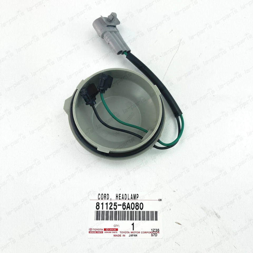 NUEVO GENUINO LEXUS 98-07 LX470 FARO LÁMPARA CABLE ARNÉS CABLE 811256A080 Foto 2 de 4