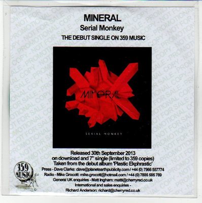 (EN672) Mineral, Serial Monkey - 2013 DJ CD