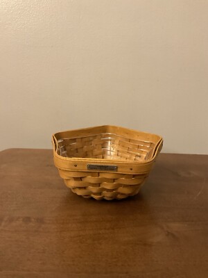 Longaberger 2009 Warm Brown Hostess Appreciation Star Basket with Protector NEW