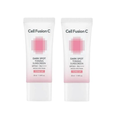 CELL FUSION C Dark Spot Toning Sunscreen SPF50+ PA++++ (35ml + 35ml)