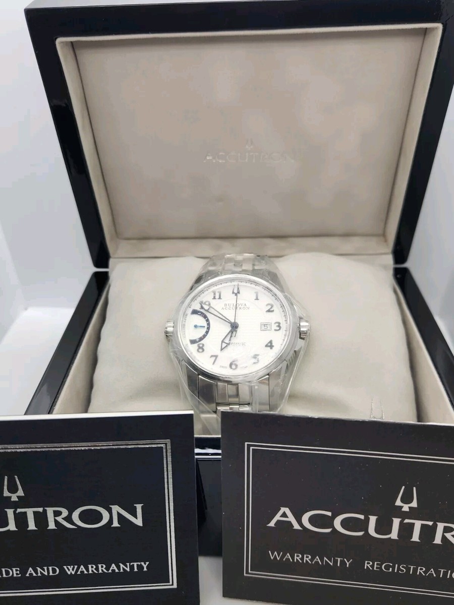 New Bulova Accutron Men's Watch Calibrator Automatic 43mm New Bulova Accutron Men's Watch Calibrator Automatic 43mm