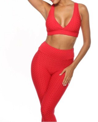 Leggins Push Up Mit Sport Bh Gr Xl neu