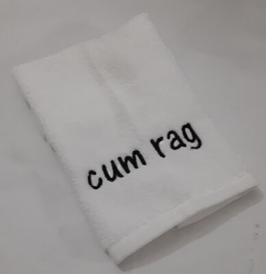 ADULT Embroidered Towel Cum Rag