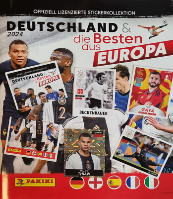 Panini Sticker GERMANY & the Best of Europe - Unpasted
