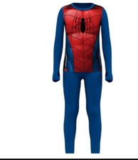 Cuddl Duds Marvel Spider Boys Thermal Underwear Set Small 6/7 ClimateRight