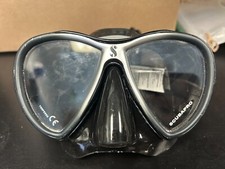 ScubaPro Synergy 2 Scuba Diving Mask - Black/Silver - Comfort Strap