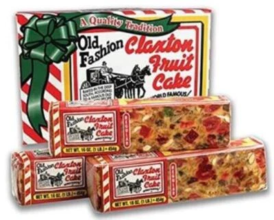 Claxton Old Fashioned Fruit Cake, 3 Pounds