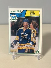 1983-84 O-Pee-Chee #322 Mike Zuke - NHL Hockey Card
