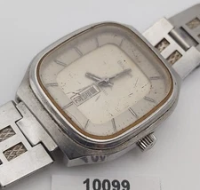 PROJECT TO FIX BULOVA LADIES AUTOMATIC STEEL DAY DATE WATCH EU SHIP 10099