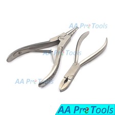 Body Piercing Tools: Ring Opening Pliers 6 1/2"  Closing Pliers Forceps 6.5"