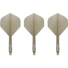 CONDOR CHAMPAGNE METALLIC AXE LONG 33.5MM FLIGHT SMALL SHAPE SHIPS FREE