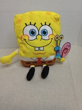  FREE SHIP 10" GARY  SPONGEBOB SQUAREPANTS Plush Toy Nickelodeon Cartoon