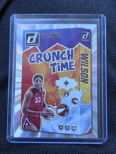 2025 Panini Donruss WNBA - Crunch Time A'ja Wilson #12 Holo Laser/99